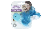 Vogelspielzeug für Katzen mit Katzenminze und Federn – Pawise 100% Catnip Toy Vogel – Bild 3