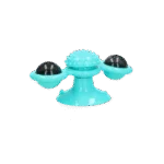 Drehbares Katzenspielzeug mit Saugnapf und Glöckchen – Pawise Twirly Whirly Cat Toy – Bild 2