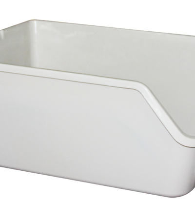 Katzentoilette mit hohem Rand L – Pawise High-back Litter pan L