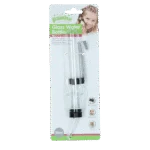 Glastrinkflasche für Hamster mit Halter und Saugnapf, 50 ml – Pawise Hamster Glass Water Bottle