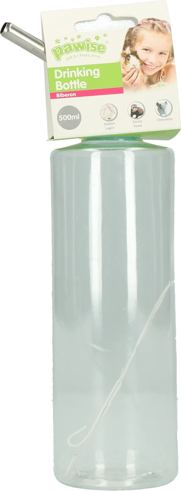 Trinkflasche für Kaninchen, 500 ml – Pawise Drink Bottle L