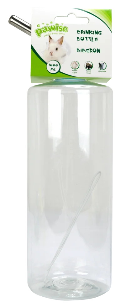 Trinkflasche für Kaninchen, 1000 ml – Pawise Drink Bottle XL
