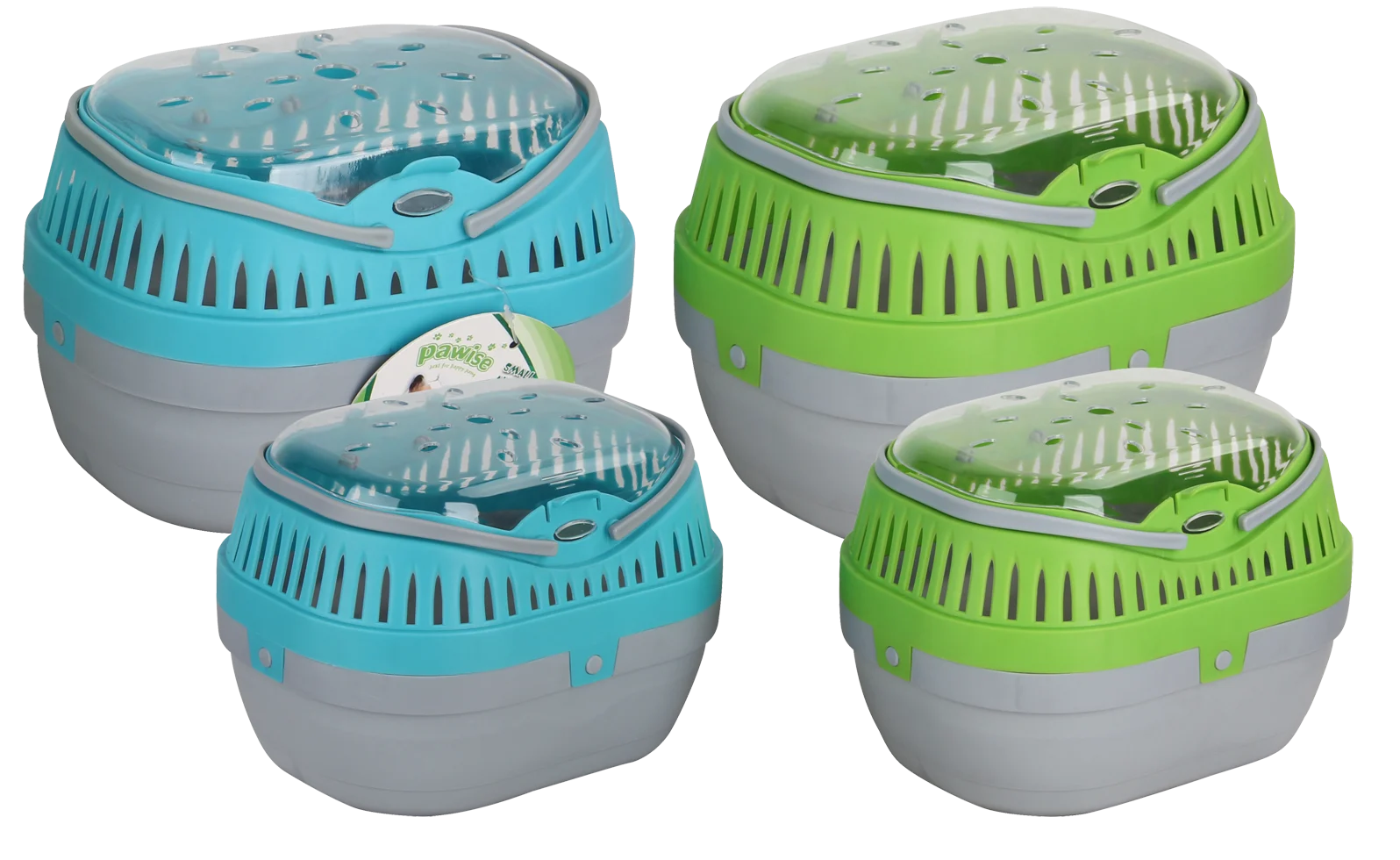 Transportbox für Nagetiere, 23 x 17 x 15,5 cm – Pawise Small Pet Carrier S – Bild 3