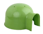 Kunststoffhaus für Nagetiere, 30 x 26 x 17 cm – Pawise Plastic Castle L – Bild 2