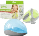 Hamstertoilette mit Einstreu und Schaufel – Pawise Hamster Dustbath / Potty
