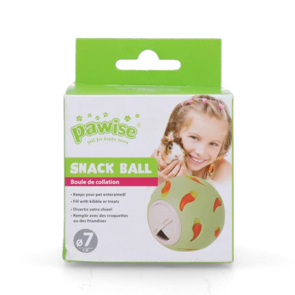 Snackball für Kleintiere, ø 7 cm – Pawise Snack Ball