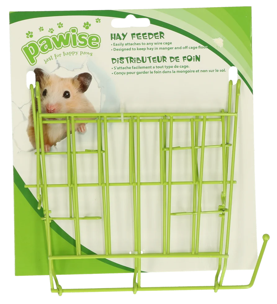Heuraufe für Meerschweinchen und Hamster, 17 x 17,5 cm – Pawise Hay feeder – Bild 1