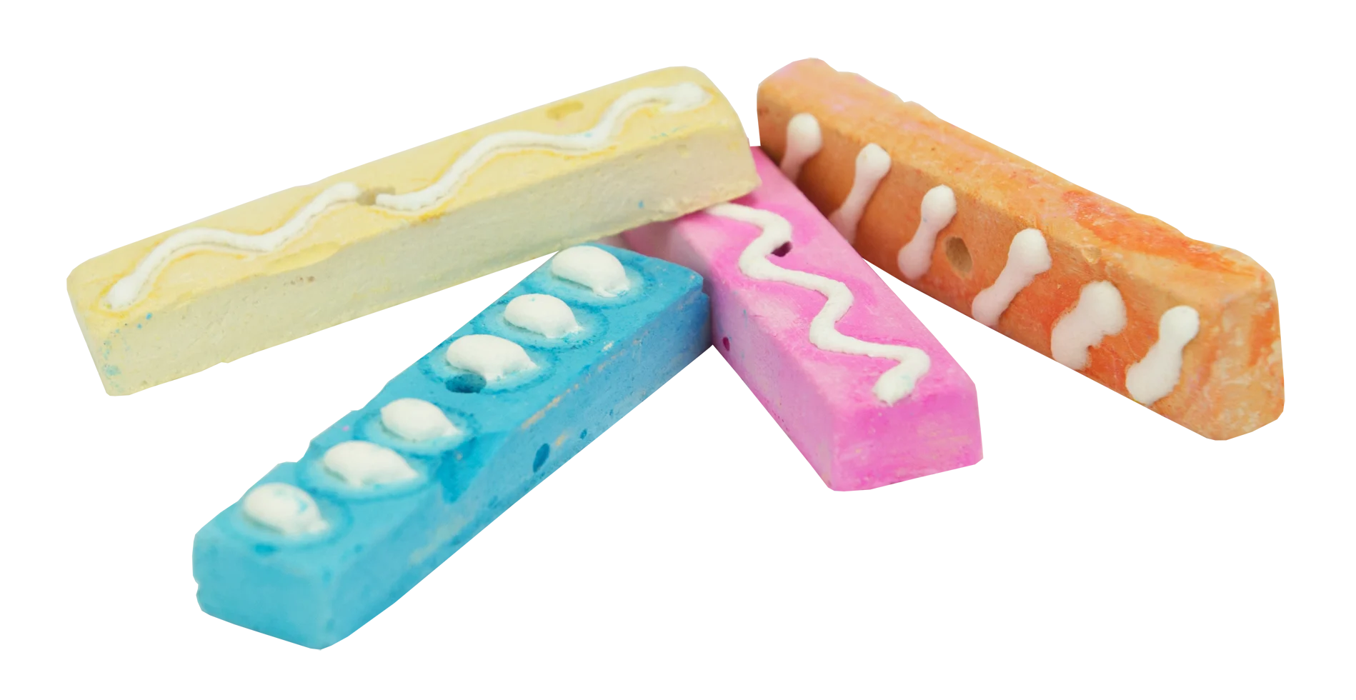 Knabbersnack für Kaninchen und Meerschweinchen, 6 cm – Pawise Play & Chew Mineral Candy – Bild 2