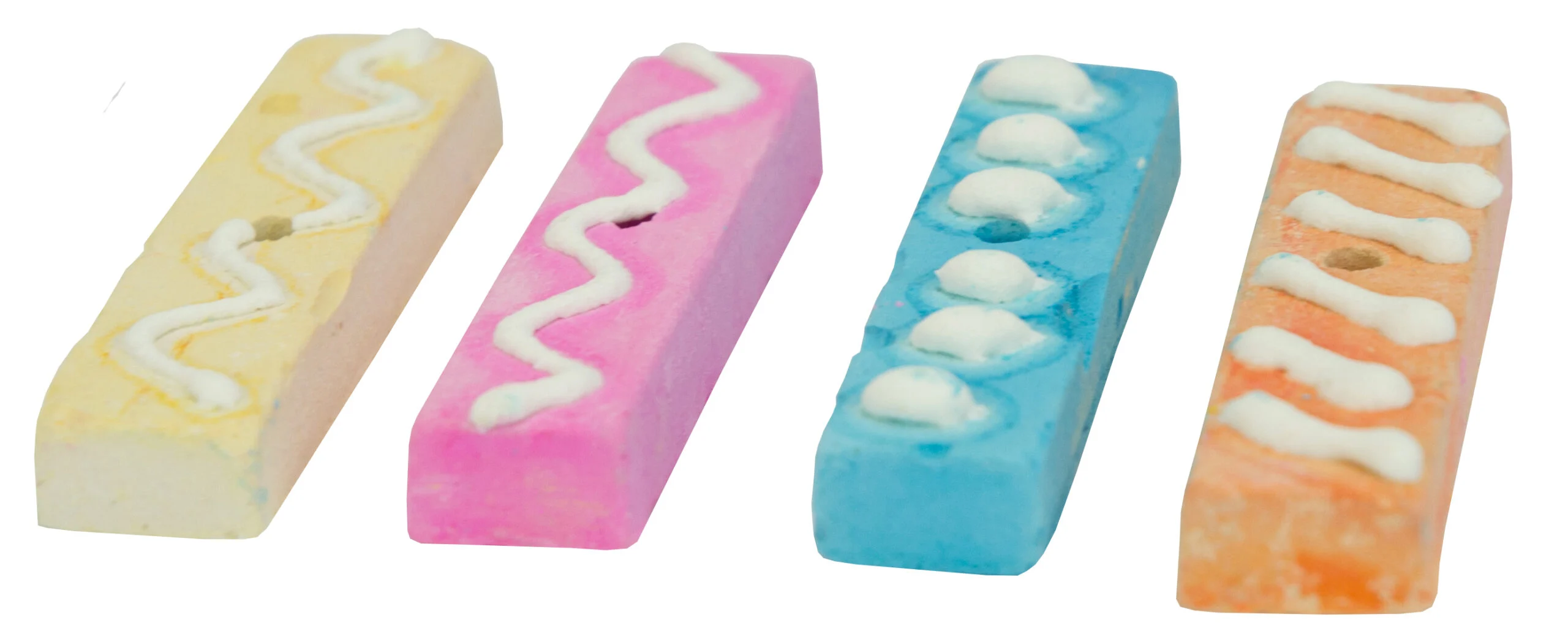 Knabbersnack für Kaninchen und Meerschweinchen, 6 cm – Pawise Play & Chew Mineral Candy – Bild 4