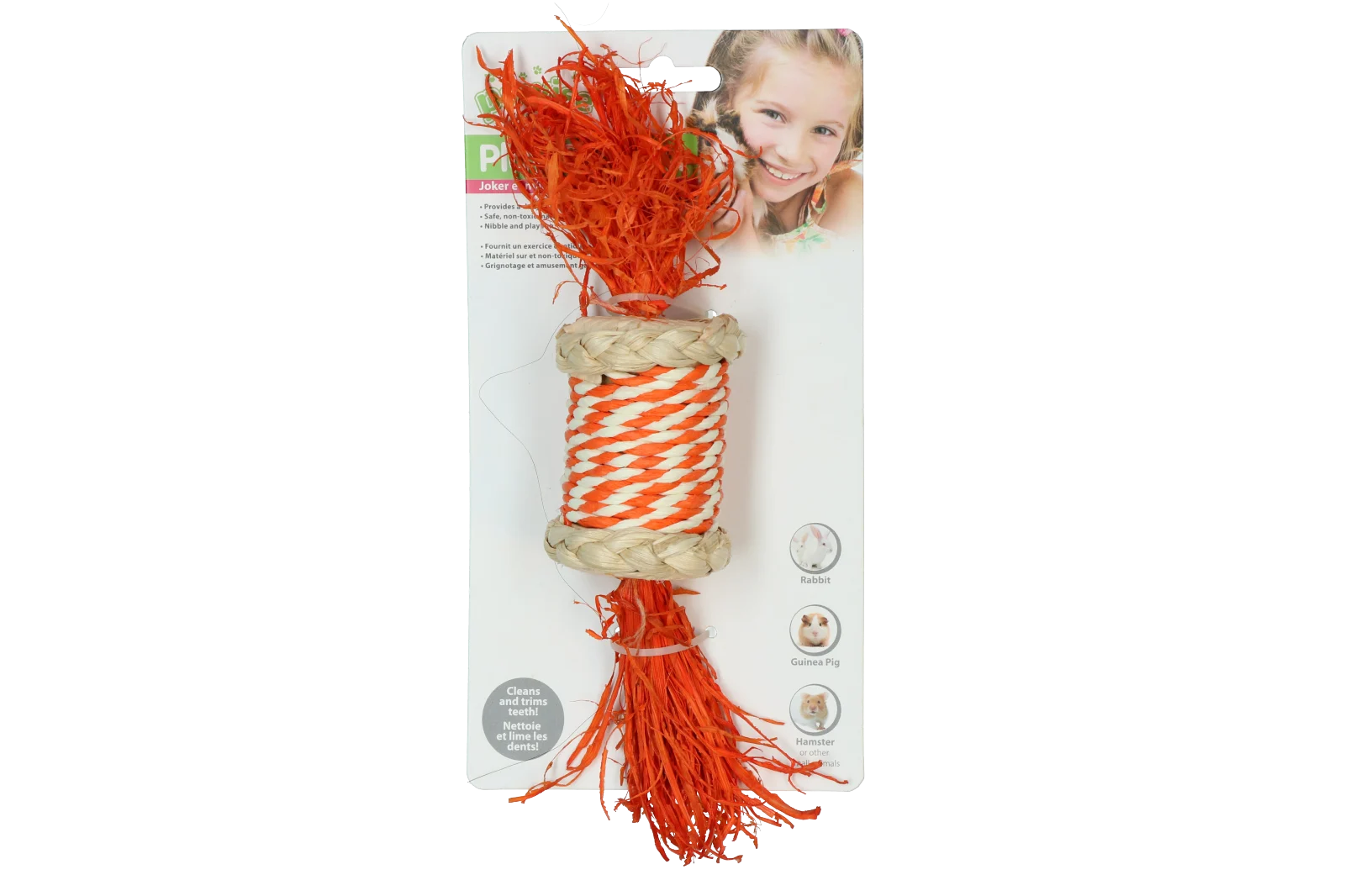 Nagespielzeug für Kaninchen und Nagetiere, bunt – Pawise Play & Chew Candy – Bild 1