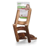 Hamsterleiter aus Holz, 17 x 8 x 7 cm – Pawise WD Ladder Toy