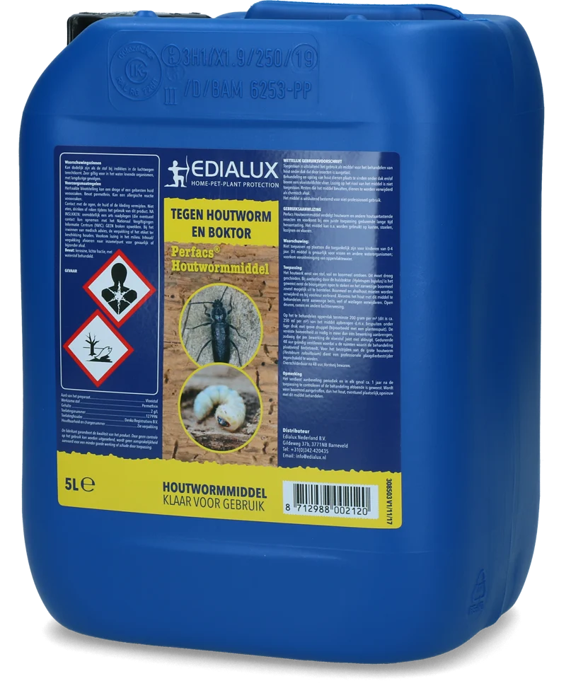 Holzwurmmittel mit Permethrin 5 l – Edialux Perfacs – Bild 2
