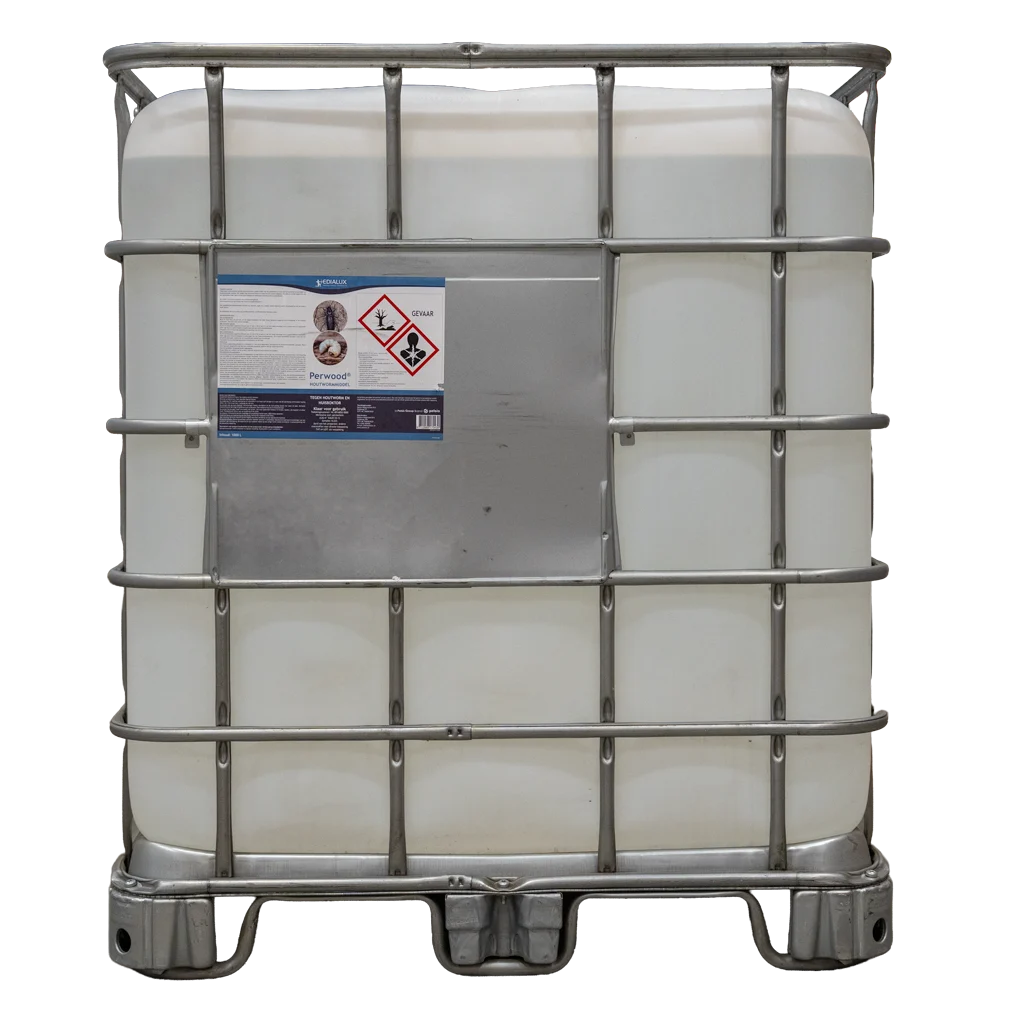 PERW1000.png Holzschutzmittel gegen Holzwürmer mit Permethrin 1000 l – Edialux Perwood – Bild 1