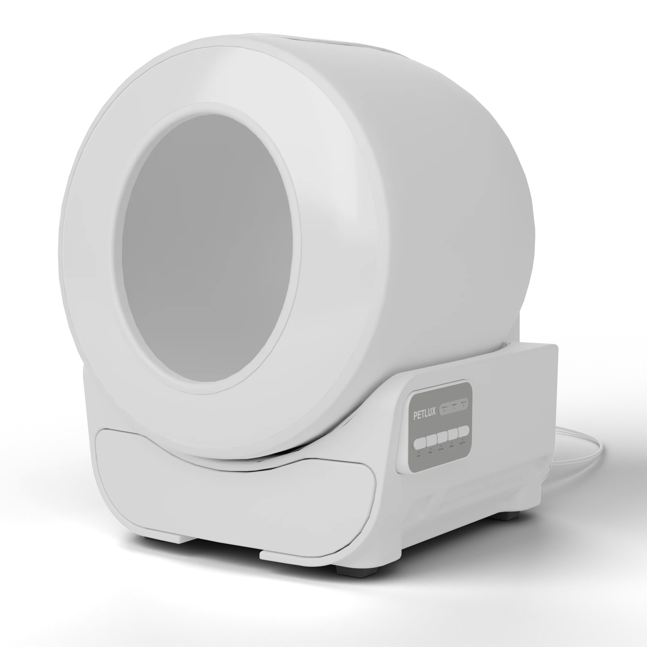 Automatische Katzentoilette XXL mit App Steuerung, Weiß – Petlux V3 XXL – Bild 1