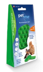Silikon Katzenbürste für Langhaar, Grün – Pet + Me Cat Hair Brush