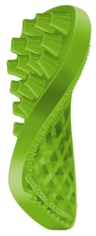 Silikon Katzenbürste für Langhaar, Grün – Pet + Me Cat Hair Brush – Bild 2