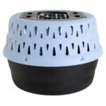 Runde Transportbox für Katzen mit Öffnung oben, blau – Petmate Get-A-Round Kennel – Bild 2