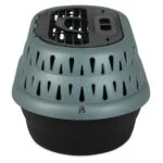 Transportbox für Katzen mit Öffnung oben, grün, 48,3 x 31,8 x 27,4 cm – Petmate Top Load Cat Kennel – Bild 4