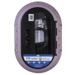 Katzentransportbox mit Öffnung von oben, Lila, 48,3 x 31,8 x 27,4 cm – Petmate Top Load Cat Kennel – Bild 5
