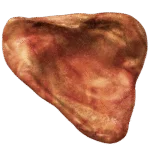 Kauspielzeug in Schweineohrform aus Nylon mit Speckgeschmack, 10 cm – Pet Qwerks Pig Ear M – Bild 2