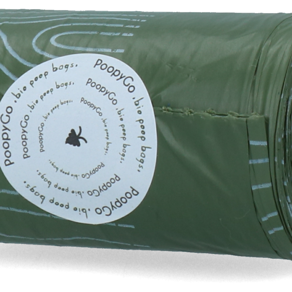 Biologisch abbaubare Hundekotbeutel mit Lavendelduft, 1 Rolle – PoopyGo Eco friendly single roll