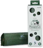 Biologisch abbaubare Hundekotbeutel mit Lavendelduft, 300 Stück in einer Box – PoopyGo Eco friendly Tissue Box
