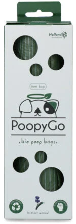 Biologisch abbaubare Hundekotbeutel mit Lavendelduft, 300 Stück in einer Box – PoopyGo Eco friendly Tissue Box – Bild 3