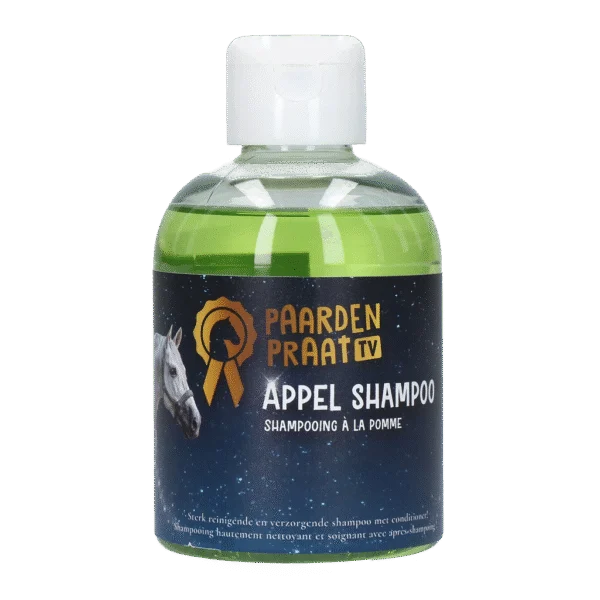 Pferdeshampoo mit Conditioner, 250 ml – Paardenpraat TV Shampoo Apfel