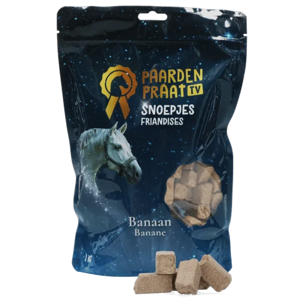 Pferdeleckerlis mit Banane, 1 kg – Paardenpraat TV