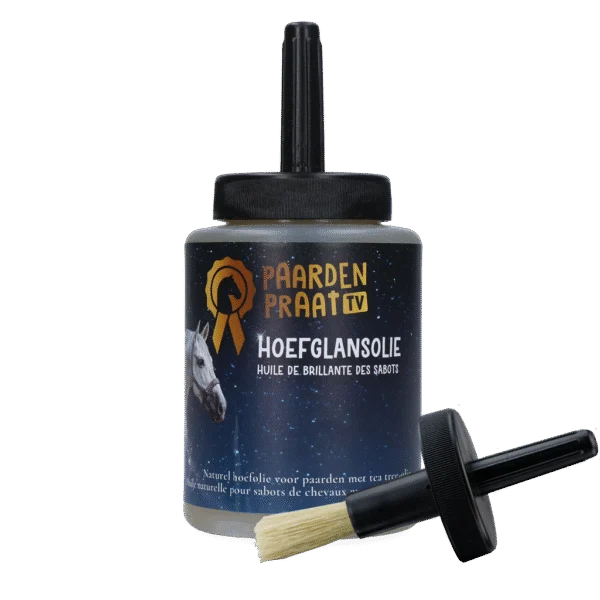 Huföl mit Teebaumöl, 500 ml – Paardenpraat TV Hoefglansolie