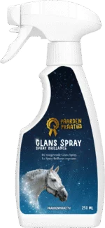 Glanzspray für Pferdemähne und Schweif, entwirrend, 250 ml – Paardenpraat TV Glanzspray