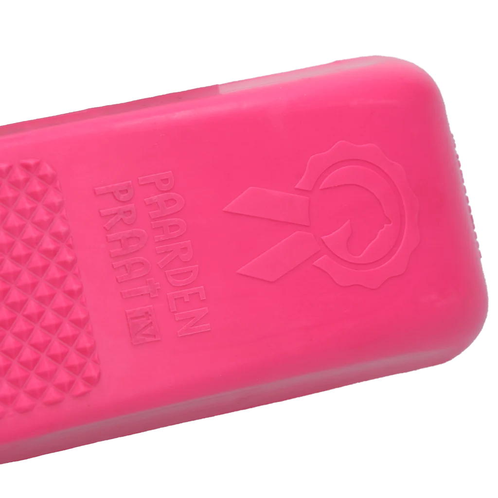 Pferdebürste zum Striegeln und Waschen, Rosa M, 17,5 cm – Paardenpraat TV Grooming Brush – Bild 3