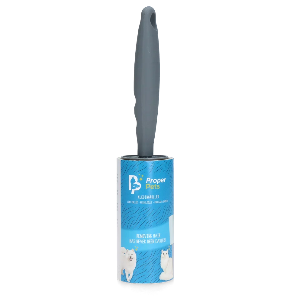 PROPV008.png Kleiderroller mit 48 selbstklebenden Blättern – Proper Pets – Bild 1