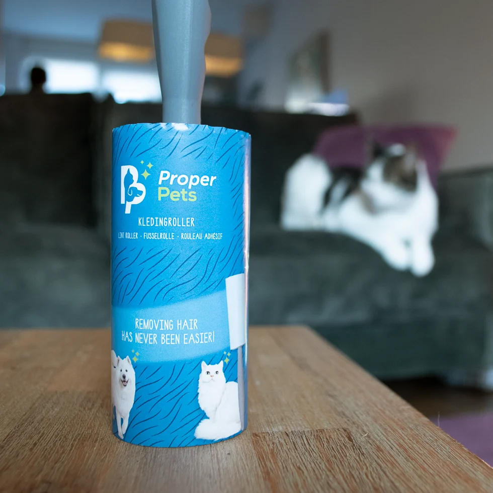 Kleiderroller mit 48 selbstklebenden Blättern – Proper Pets – Bild 2
