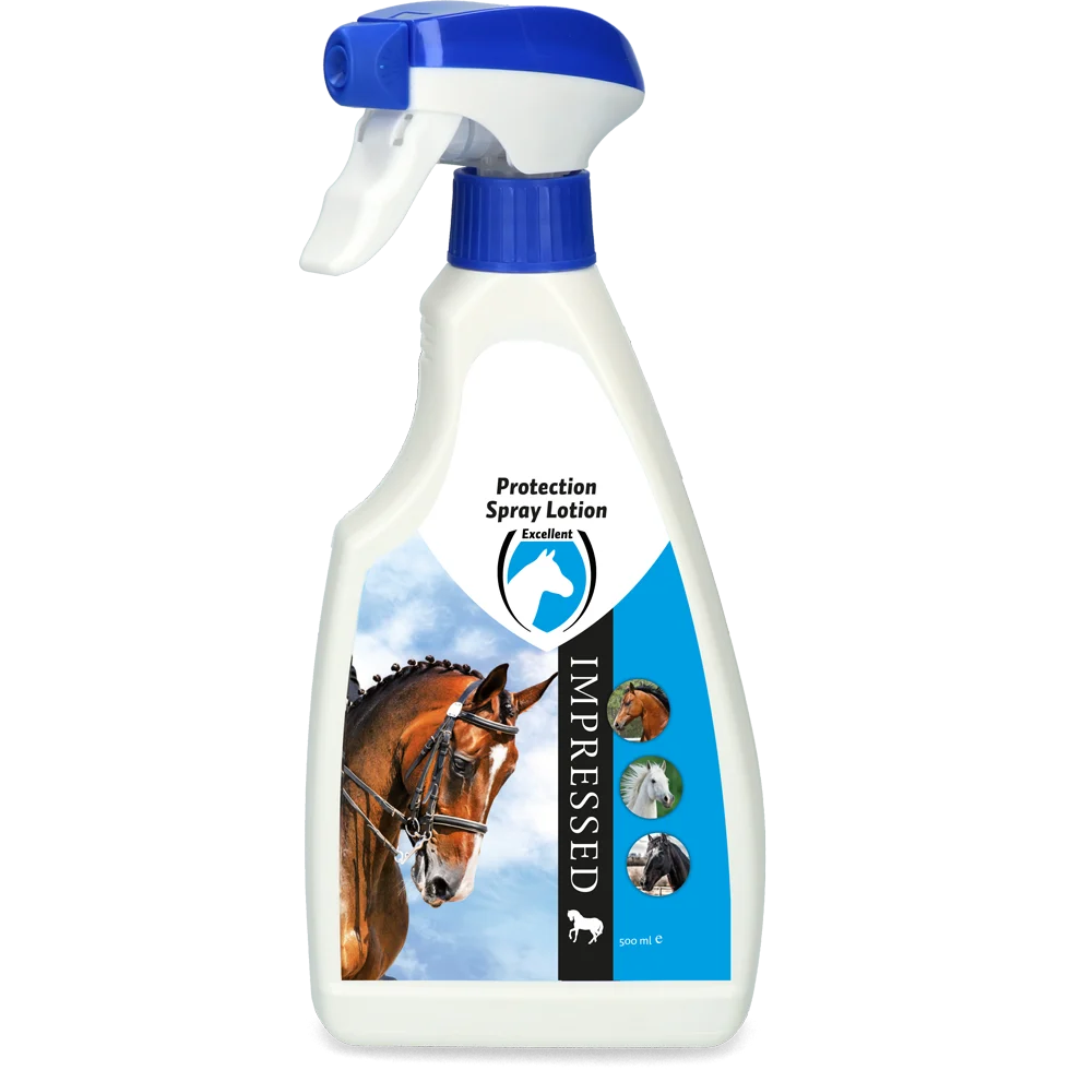 PROT0500.png Geruchsneutralisierendes Spray für Pferde mit ätherischen Ölen, 500 ml – Excellent Horse Protection Spray Lotion – Bild 1