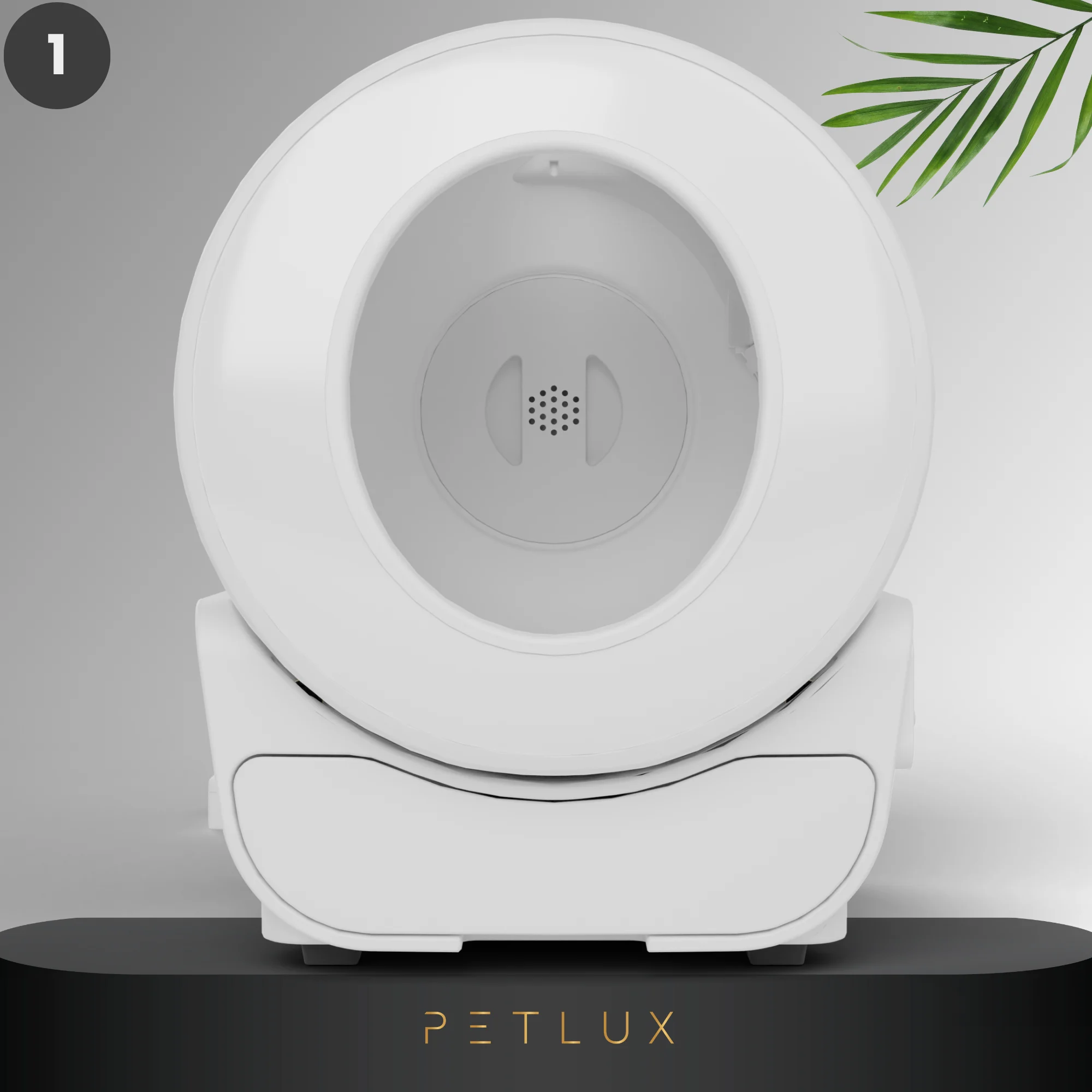 Automatische Katzentoilette XXL mit App Steuerung, Weiß – Petlux V3 XXL – Bild 3