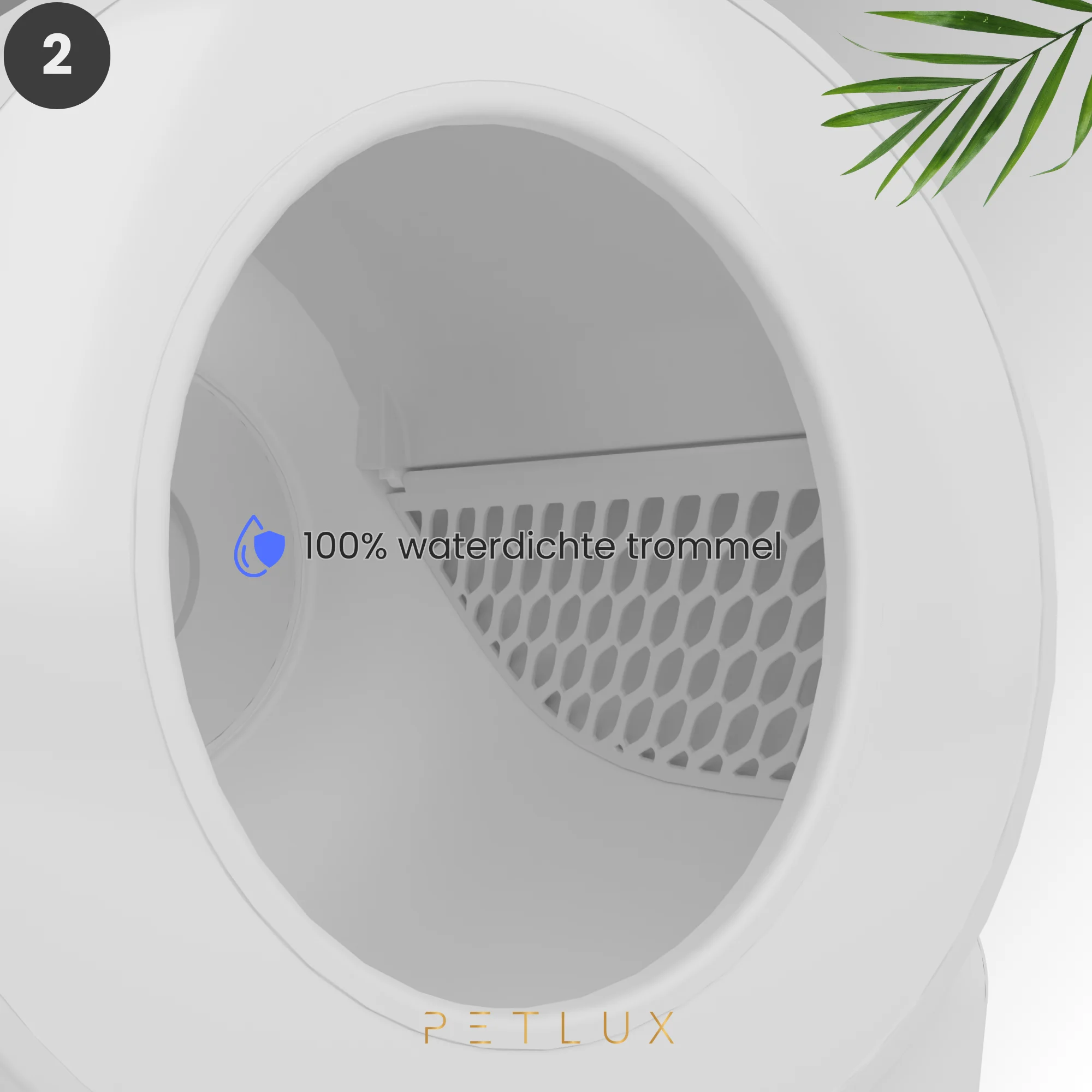 Automatische Katzentoilette XXL mit App Steuerung, Weiß – Petlux V3 XXL – Bild 4