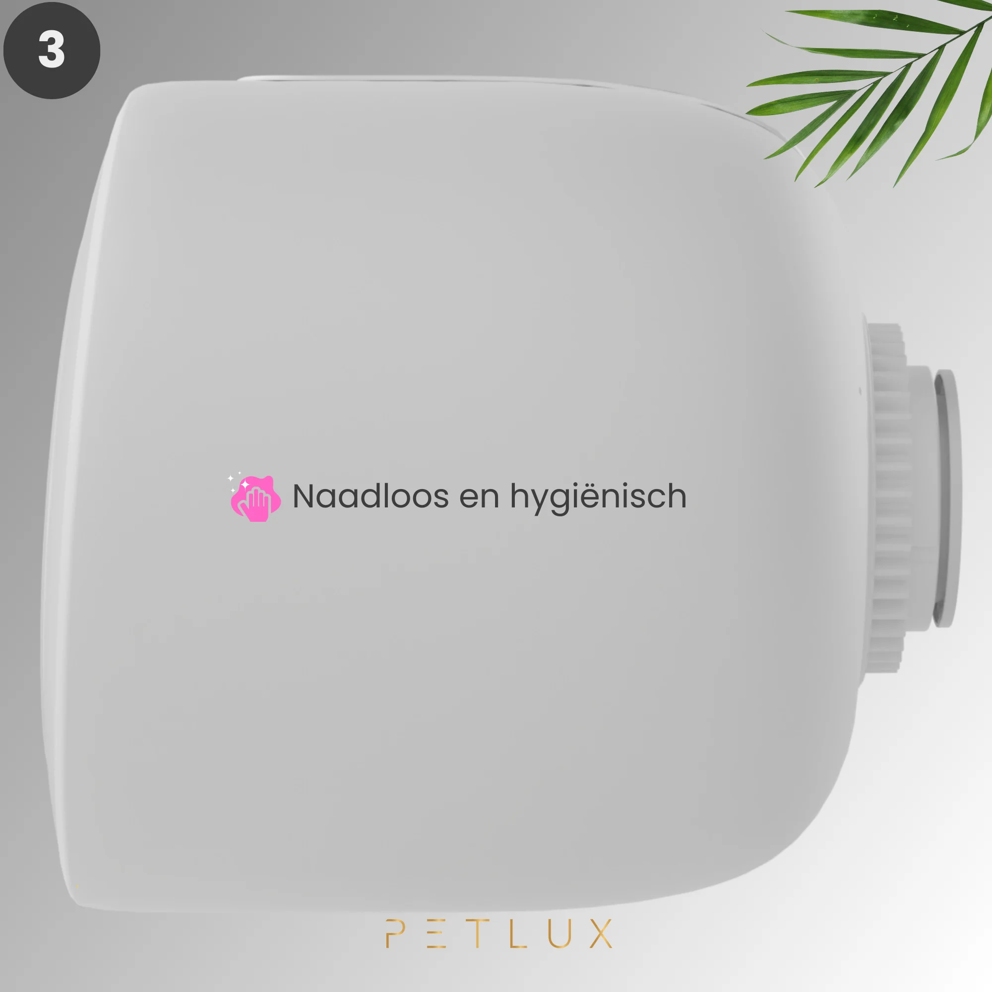 Automatische Katzentoilette XXL mit App Steuerung, Weiß – Petlux V3 XXL – Bild 5