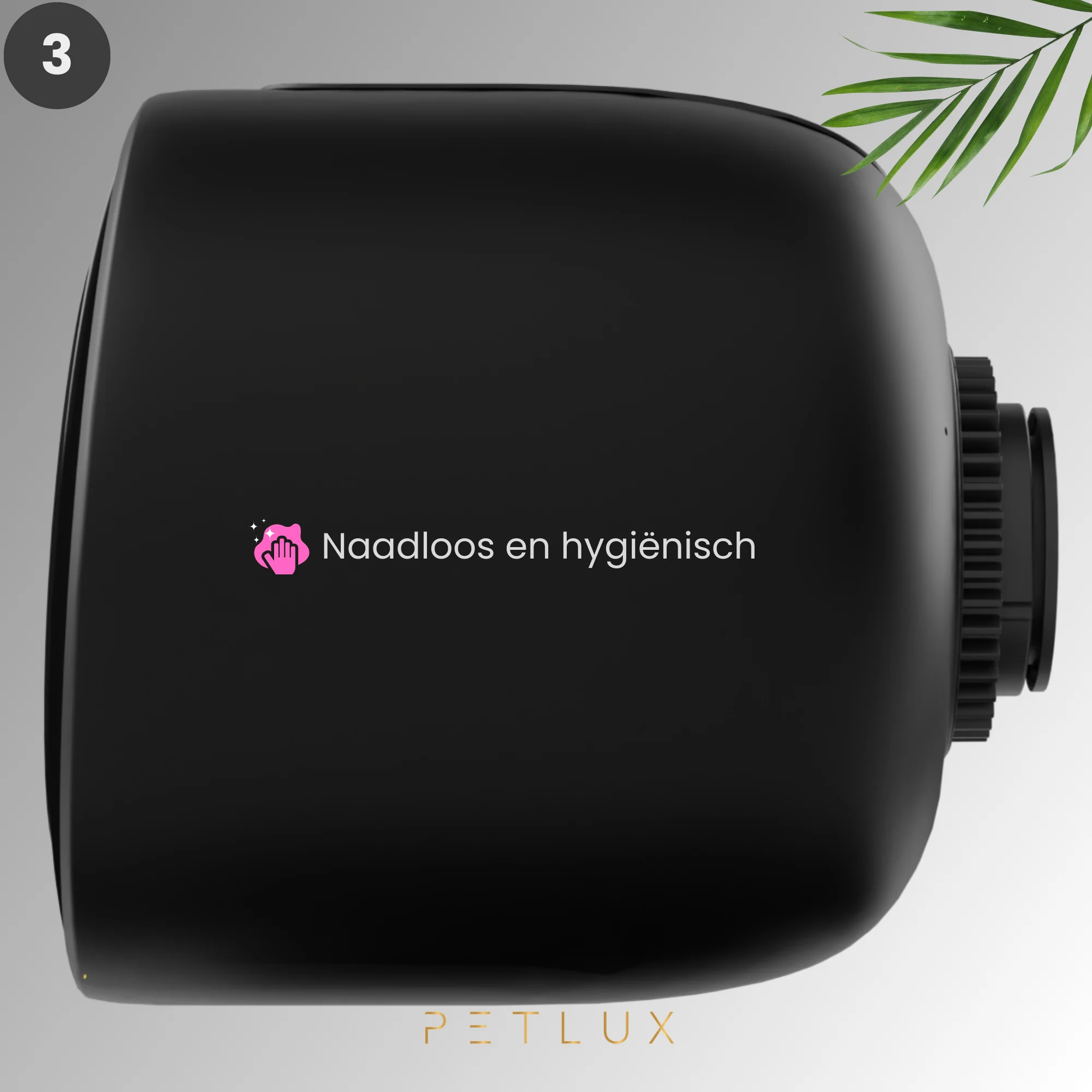 Automatische Katzentoilette XXL mit App Steuerung, schwarz – Petlux V3 XXL – Bild 5