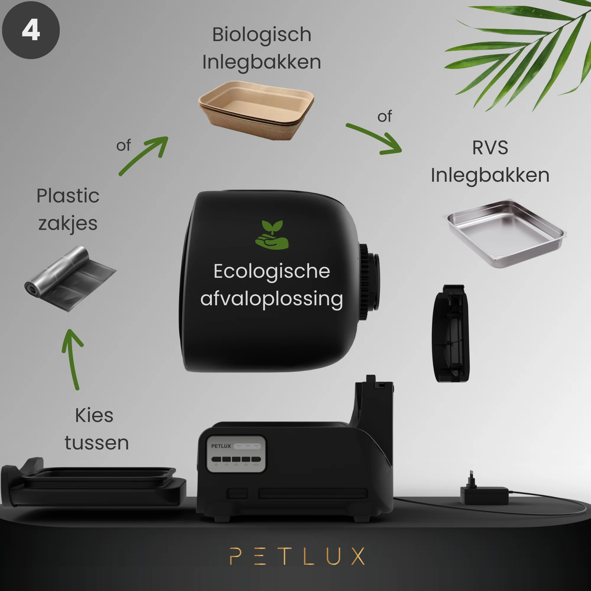 Automatische Katzentoilette XXL mit App Steuerung, schwarz – Petlux V3 XXL – Bild 6
