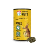 Ergänzungsfuttermittel für Kaninchen in Pelletform, 200 g – Excellent Pets Rabbit Parex