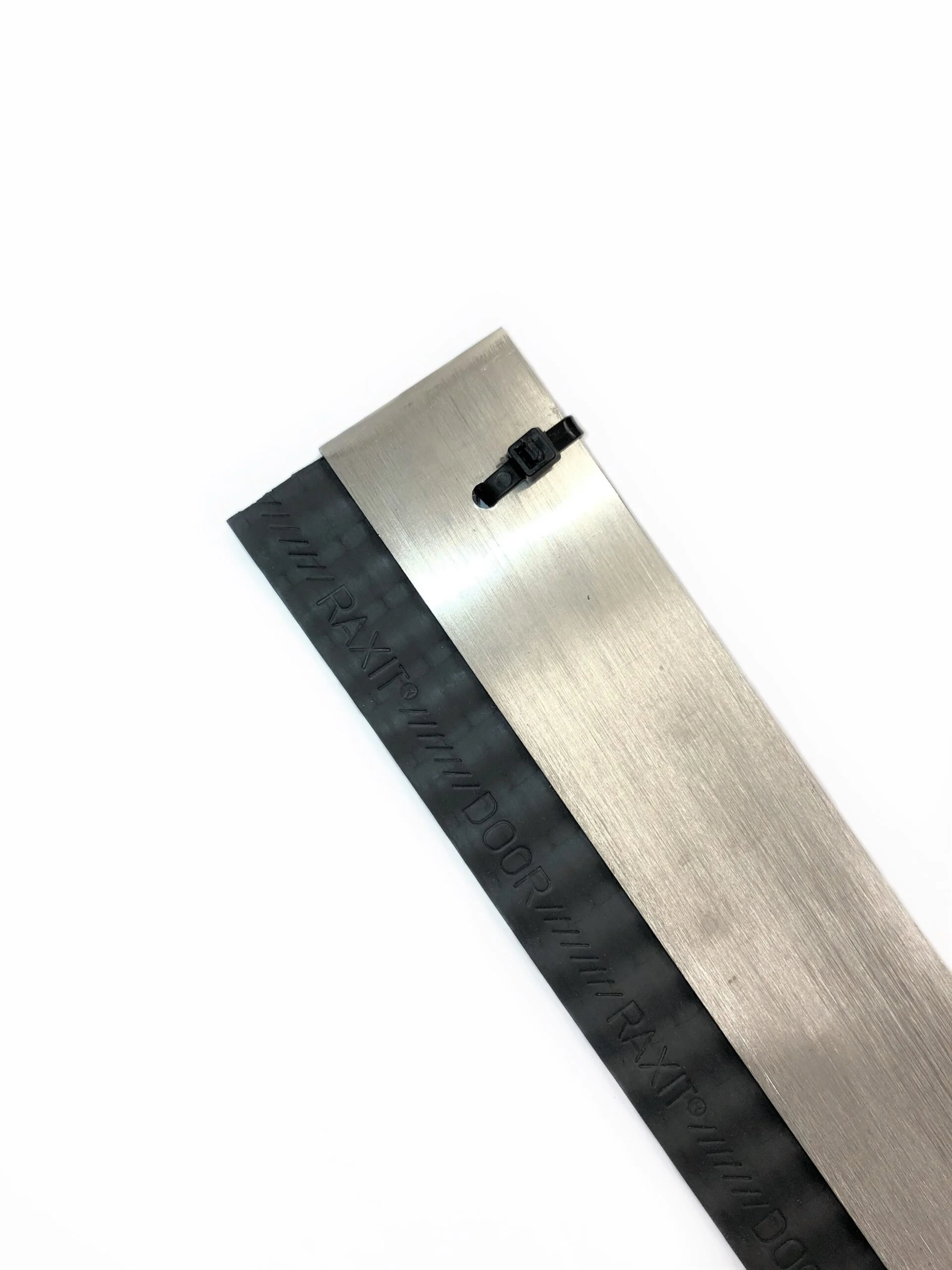Türdichtung gegen Nagetiere mit Edelstahlabdeckleiste, 1 m – Raxit Door Seal – Bild 1