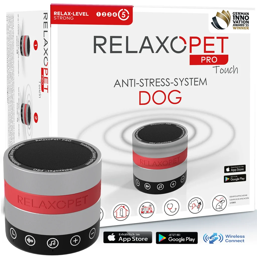 Soundmodul für Hunde mit Bluetooth und SoftTouch – Relaxopet PRO Touch – Bild 1