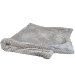 Hundedecke aus Mikrofleece, Grau 65 x 95 cm – Relaxopet Cosy Multi-Plaid Original – Bild 2