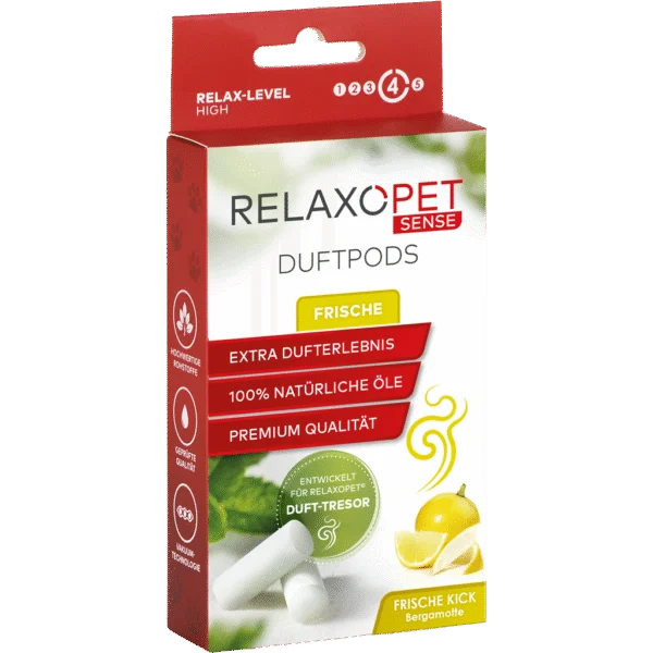 Duftpods mit Bergamottöl für Spielzeug – Relaxopet Sense Scent-Pods Relax Calming Bergamot
