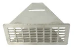 Renovierungsgitter für die Kriechkellerlüftung aus Edelstahl, 5 x 10,5 cm – Renofix – Bild 4