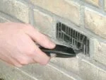 Renovierungsgitter für die Kriechkellerlüftung aus Edelstahl, 5 x 10,5 cm – Renofix – Bild 5