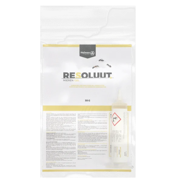 Gel gegen schwarze und tropische Ameisen, 35 g – Resoluut Mieren Gel