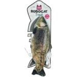 Beweglicher Spielfisch Forelle mit Madnip, 30 cm – Robocat Fish