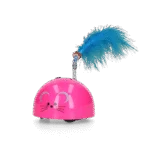 Spielmaus mit Bewegungssensor und Madnip, Rosa – Robocat Mouse – Bild 2